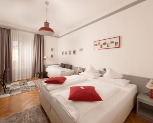 Dreibett Zimmer in Villach