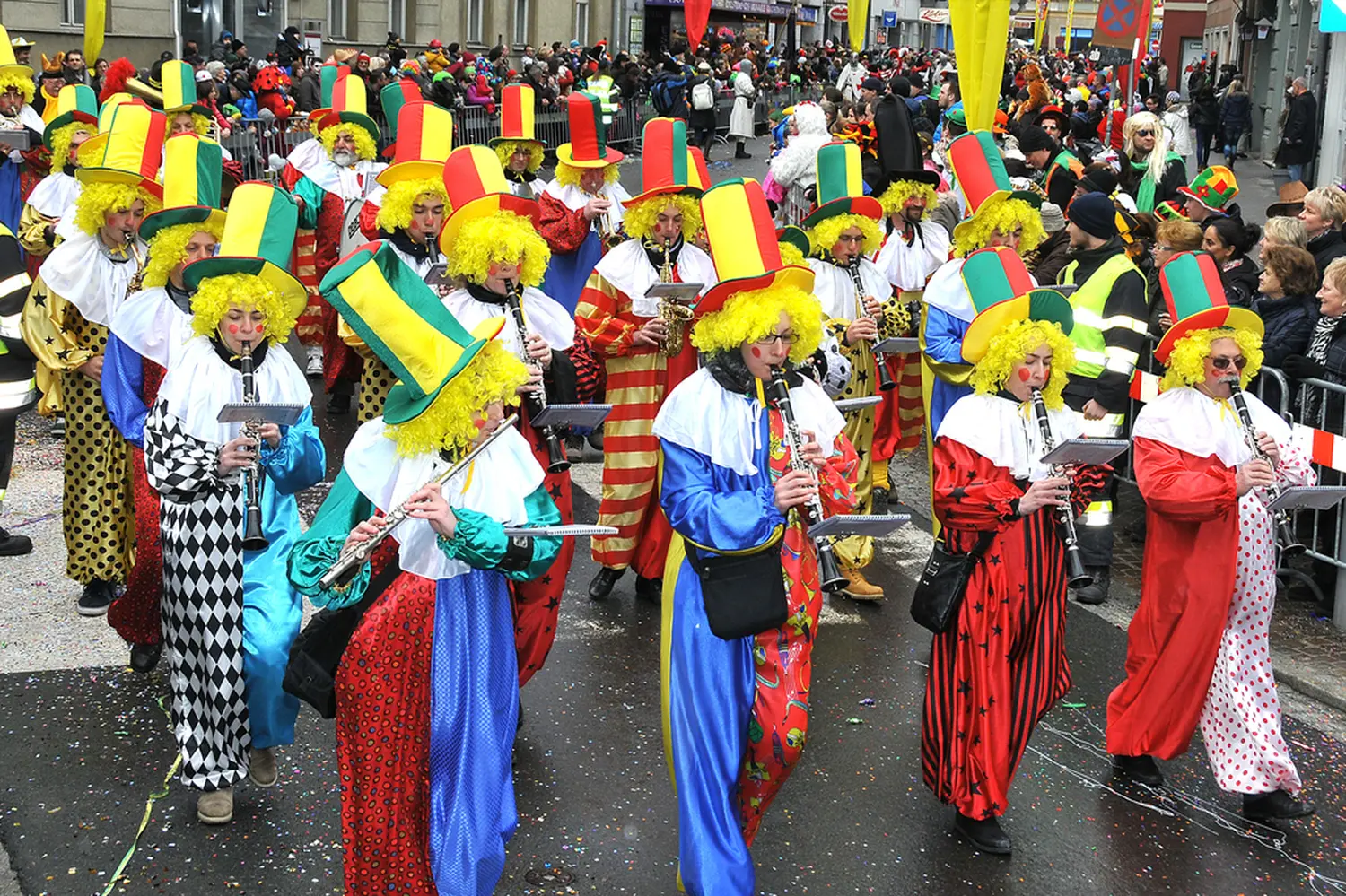 Carnival parade in Villach